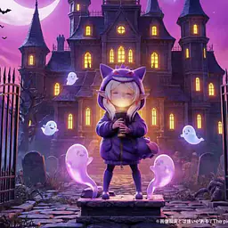 Long Miao x RX - Frieren cos Gengar 1