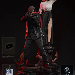 HP - Leon Scott Kennedy and Grace Ashcroft 1