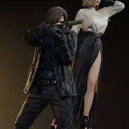 HP - Leon Scott Kennedy and Grace Ashcroft 13