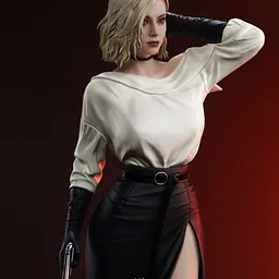 HP - Leon Scott Kennedy and Grace Ashcroft 3