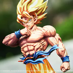 Saniyah Forge - SSJ Goku 3