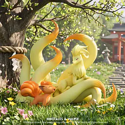 Ling Xi Gong Fang - Ninetales and Vulpix 1