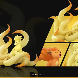 Ling Xi Gong Fang - Ninetales and Vulpix 4