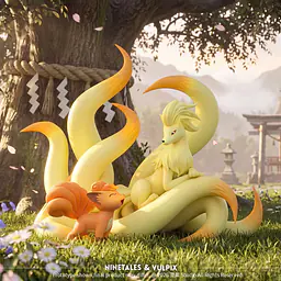 Ling Xi Gong Fang - Ninetales and Vulpix 3