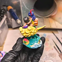Laofu - Kid Goku, Launch and Kid Krillin 7