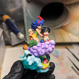 Laofu - Kid Goku, Launch and Kid Krillin 12