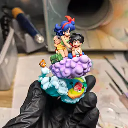 Laofu - Kid Goku, Launch and Kid Krillin 4