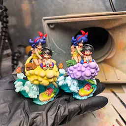 Laofu - Kid Goku, Launch and Kid Krillin 14