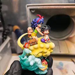 Laofu - Kid Goku, Launch and Kid Krillin 13