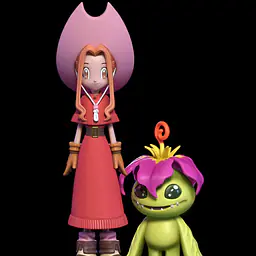 Butterfly - Mimi Tachikawa and Palmon 1