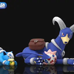 Wonder - Houndoom, Houndour and Togepi 3