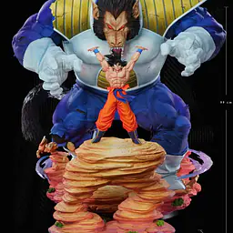 Ryu - Ozaru Vegeta vs Goku 1