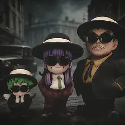 ZOR - Arale, Senbei and Gatchan 1