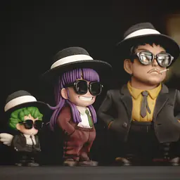 ZOR - Arale, Senbei and Gatchan 2