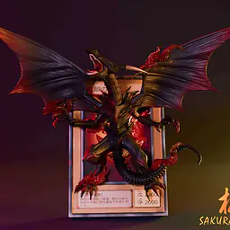 Sakura - Red-Eyes Black Flare Dragon 1