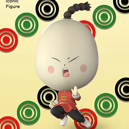 Iconic Figure - I-Pin 1