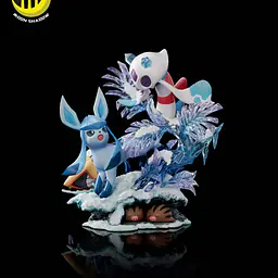 Moon Shadow - Glaceon and Froslass 4
