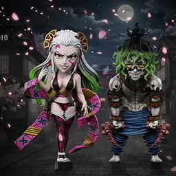 V8 - Daki and Gyutaro 1
