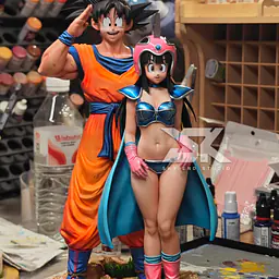 Sky End - Goku and Chi 1