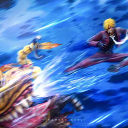 MJ - Sanji vs Queen 2