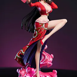 Enjoying Flames - Boa Hancock 1