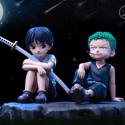 GG - Kuina and Zoro 1