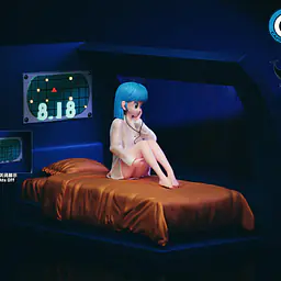 Shima Aji x Capsule Corp - Bulma 3
