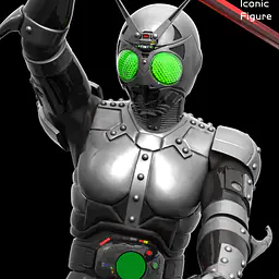 Iconic Figure - Kamen Rider Black Sun vs Shadow Moon 9
