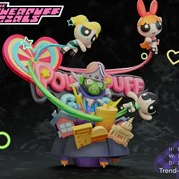 Chao She - The Powerpuff Girls vs Mojo Jojo 6