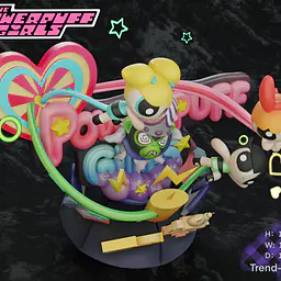 Chao She - The Powerpuff Girls vs Mojo Jojo 2