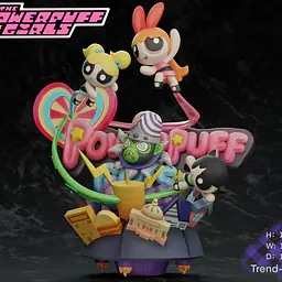 Chao She - The Powerpuff Girls vs Mojo Jojo 3