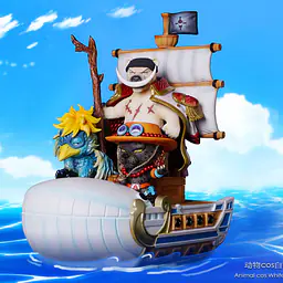 JacksMake x Animal BangBang - Animals cos Whitebeard, Ace and Marco 2
