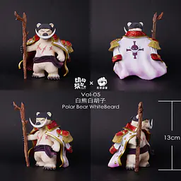 JacksMake x Animal BangBang - Animals cos Whitebeard, Ace and Marco 13