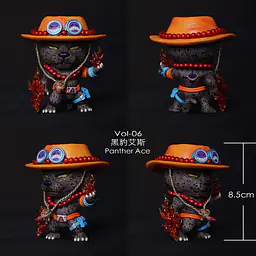 JacksMake x Animal BangBang - Animals cos Whitebeard, Ace and Marco 14