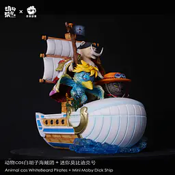 JacksMake x Animal BangBang - Animals cos Whitebeard, Ace and Marco 11