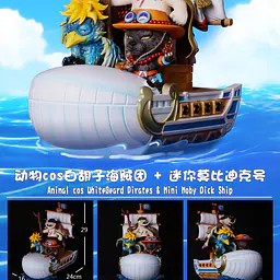 JacksMake x Animal BangBang - Animals cos Whitebeard, Ace and Marco 3