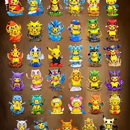 Cheese x EGG - Pikachu cos Kangaskhan 2