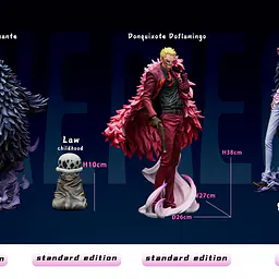 Super Bomb - Corazon, Doflamingo and Kid Trafalgar Law 8