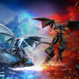 Aftershock - Blue-Eyes White Dragon and Red-Eyes Black Dragon 5