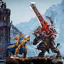 Laughing Skull - Field Marshal vs Warlord 9