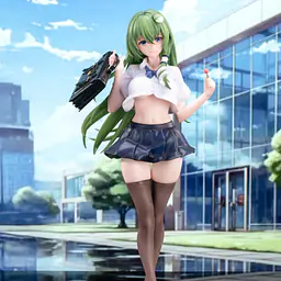 Tou Fou Figure - Sanae Kochiya 1