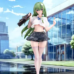Tou Fou Figure - Sanae Kochiya 3