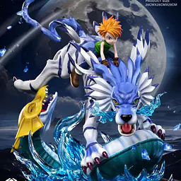 Crazy Nest - Yamato Ishida and Garurumon vs Seadramon 1