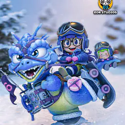 ZOR - Arale and Dragon 8
