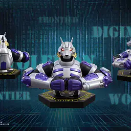 Mala House - Agnimon, Wolfmon and Chackmon 2