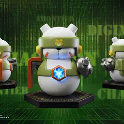 Mala House - Agnimon, Wolfmon and Chackmon 3