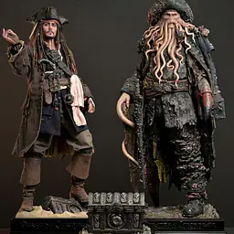 JND - Captain Jack Sparrow and Davy Jones 5