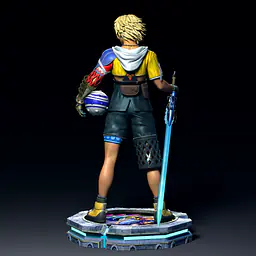 Solar - Tidus and Bahamut 7