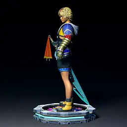 Solar - Tidus and Bahamut 8