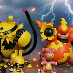 Sugar Cube - Elekid, Electabuzz and Electivire 1